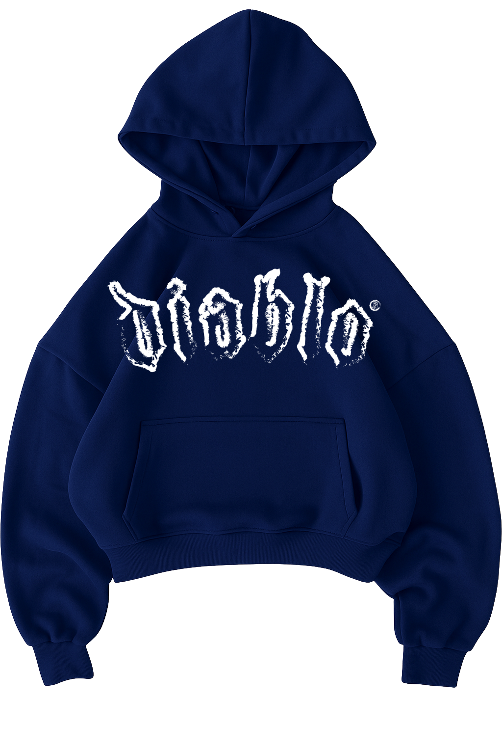 dark blue diablo hoodie