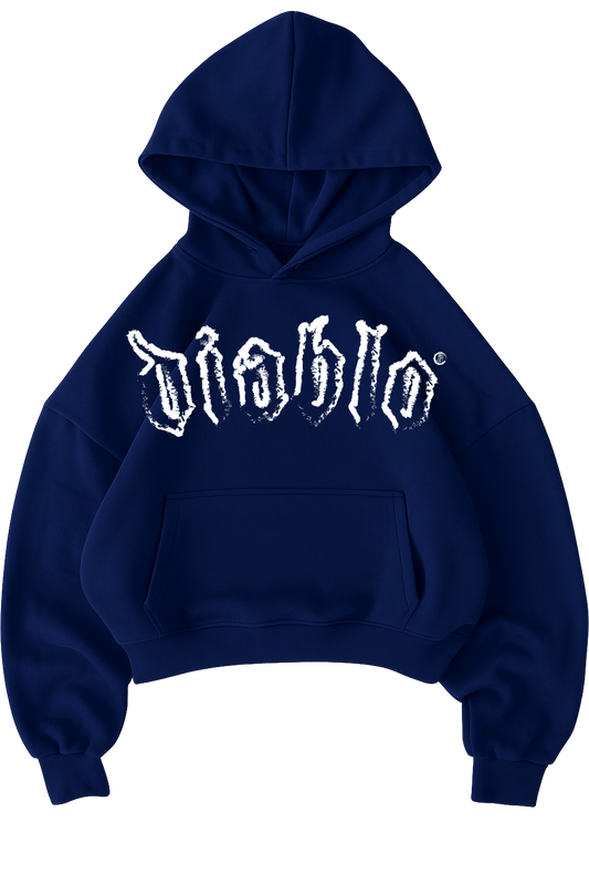 dark blue diablo hoodie